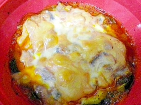 レトルトミートソースで作る☆なすとチーズ焼き